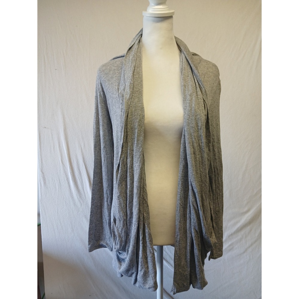 Earthbound large open front cardigan sweater lounge cozy lightweight sodt
